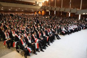 Read more about the article تكريم طالبٍ من جامعة كربلاء في المؤتمر الأول للعمل التطوعي المقام بوزارة التعليم العالي