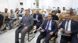 Read more about the article رئيس الجامعة يحضر ورشة تدريبية حول حرف البناء المحلية في كلية الهندسة