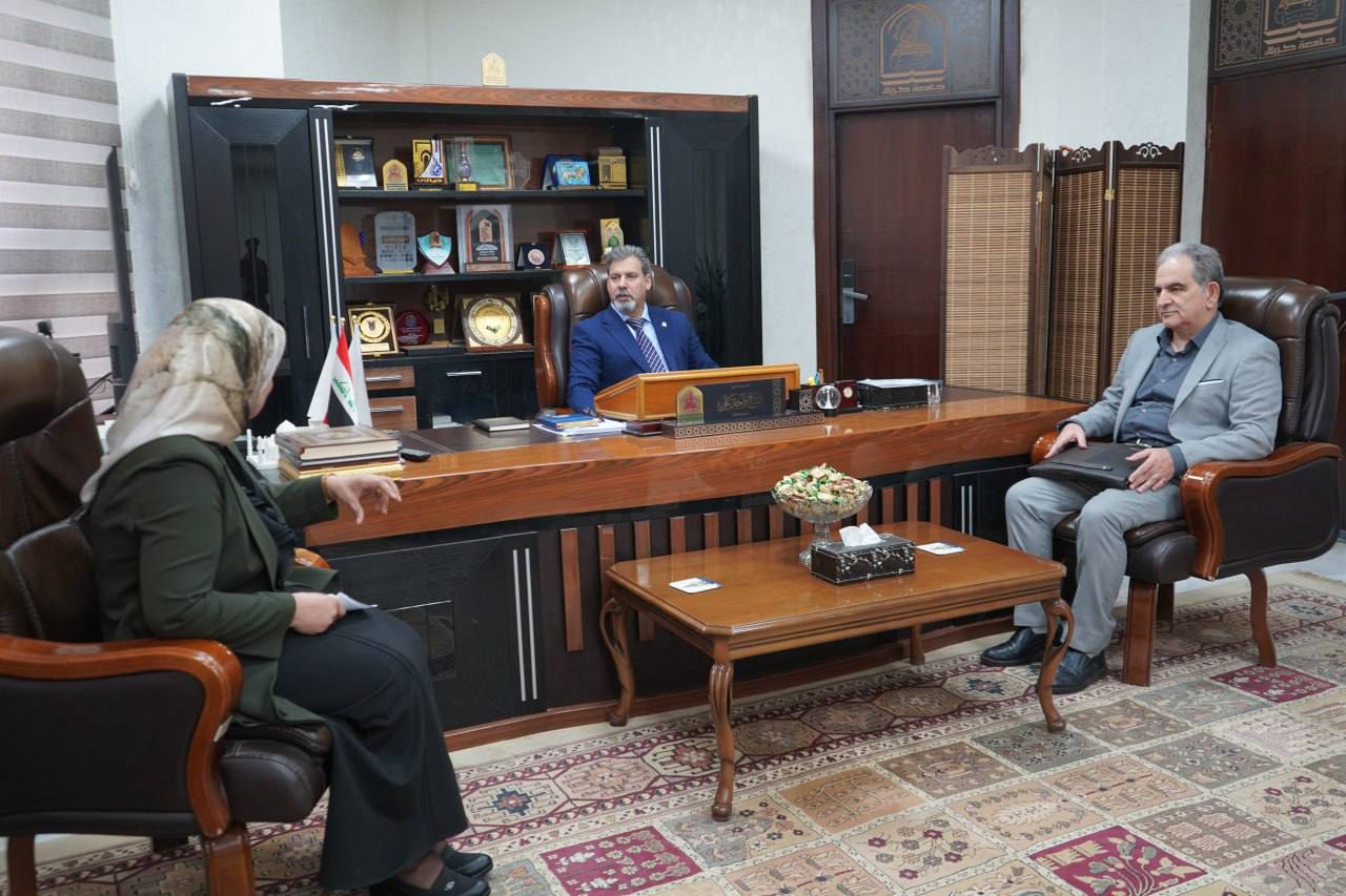 You are currently viewing رئيس الجامعة يستقبل ممتحنا خارجيا من جامعة لورستان ويؤكد اهمية ترصين المخرجات الاكاديمية