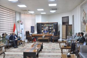 Read more about the article رئيس الجامعة يستقبل الفريق القرآني بعد إحرازه المركز الثالث في المسابقة الوطنية