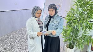 Read more about the article حملة توعوية في جامعة كربلاء حول حماية المرأة من الابتزاز الإلكتروني