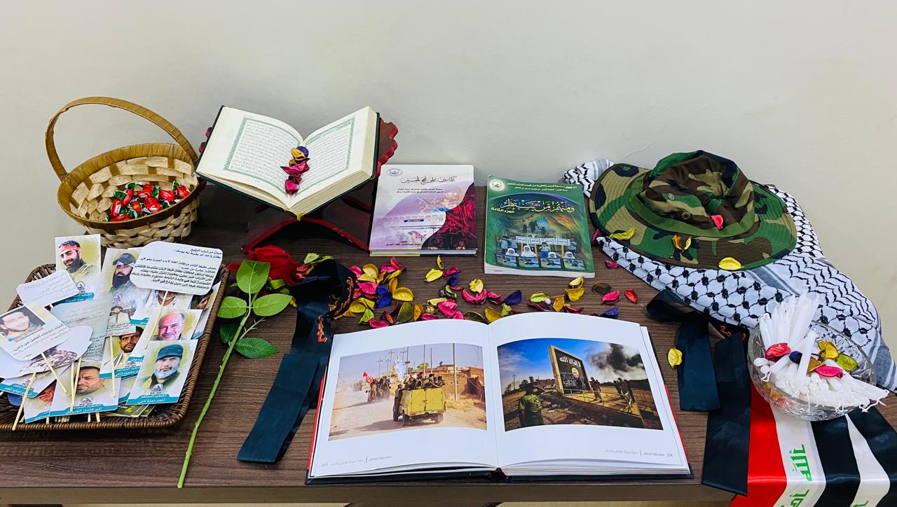 You are currently viewing جامعة كربلاء تقيم معرضا فنيا بذكرى يوم النصر العراقي