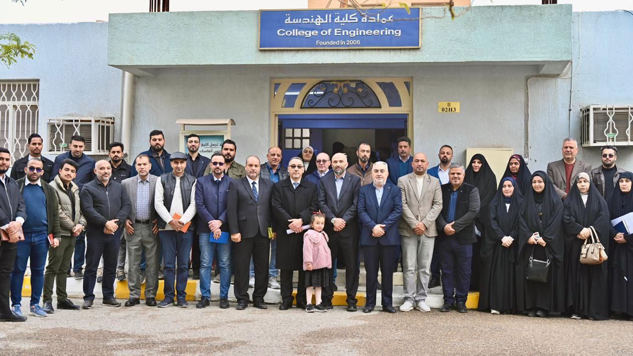 Read more about the article جامعة كربلاء تقيم دورة تخصصية حول تقييم مواصفات حديد التسليح