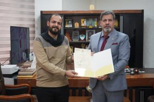 Read more about the article رئيس الجامعة يكرم تدريسيي من كلية الهندسة لتميزه في النشر ضمن المستوعبات العالمية