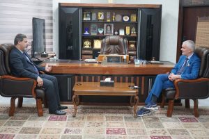 Read more about the article رئيس الجامعة يستقبل المدير الإقليمي للمجلس الثقافي البريطاني لتعزيز الشراكات الدولية وتطوير البرامج الأكاديمية