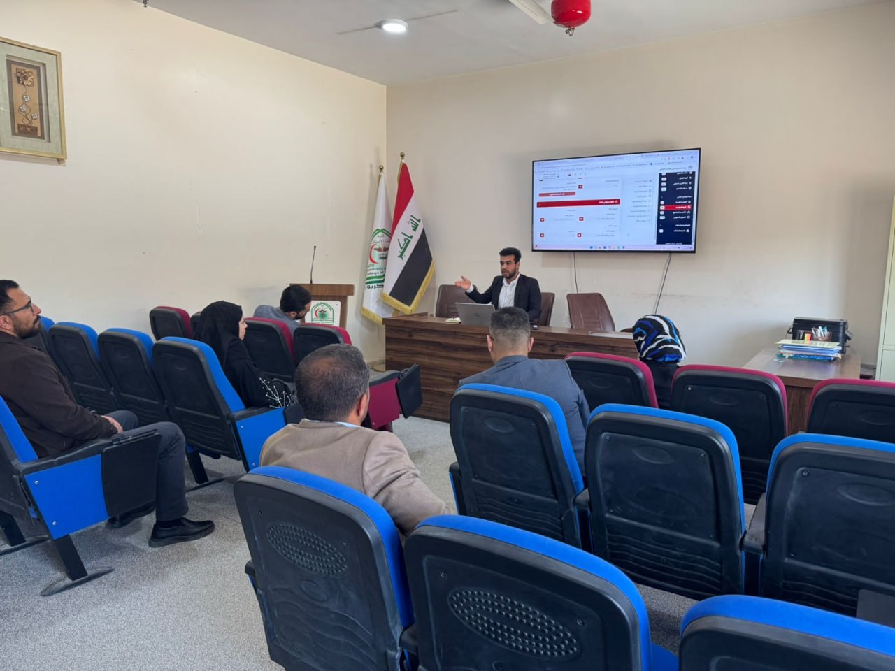 Read more about the article ورشة بجامعة كربلاء حول المنصة الوطنية للتعليم الذكي